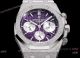 OMF 1-1 Super Clone Audemars Piguet Royal Oak 41 White Frosted Gold Purple Dial (2)_th.jpg